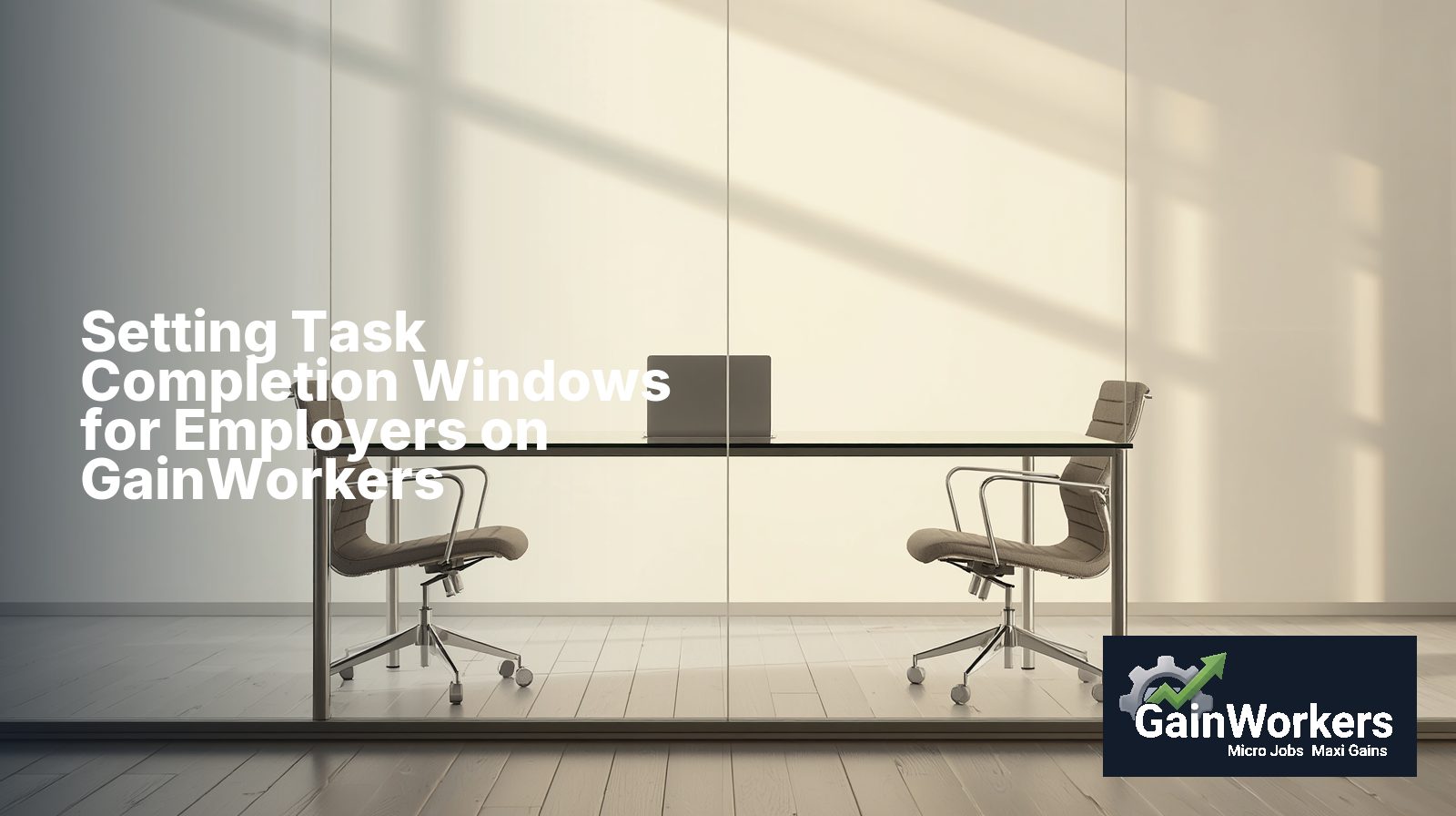 how to set a completion window on a micro task