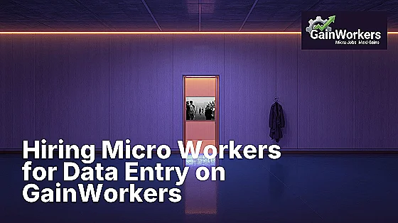 how to hire micro workers for data entry