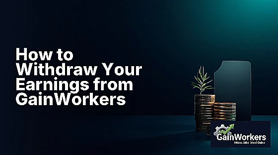 how to withdraw micro job earnings