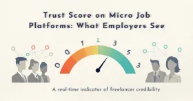 Trust Score on Micro Job Platforms: What Employers See
